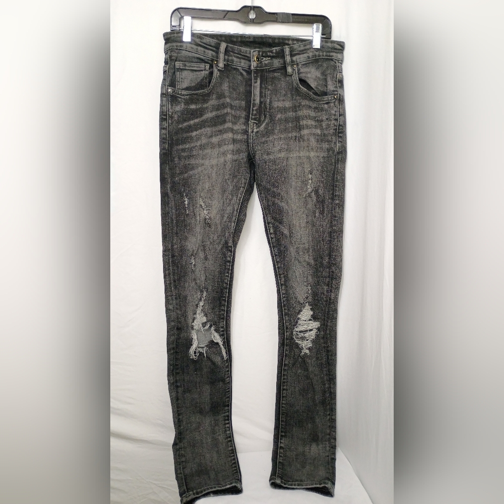 Men's Skinny Jeans in Black